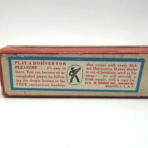 Vintage Hohner Marine Band No. 365 Harmonica‎ Germany w/ Original Box